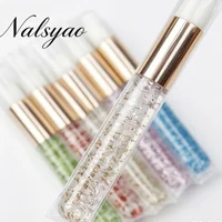 Brosse de nettoyage pour cils, brosse à cils en cristal, outils de maquillage pour extensions de cils, dissolvant de points noirs, 20 pièces 5