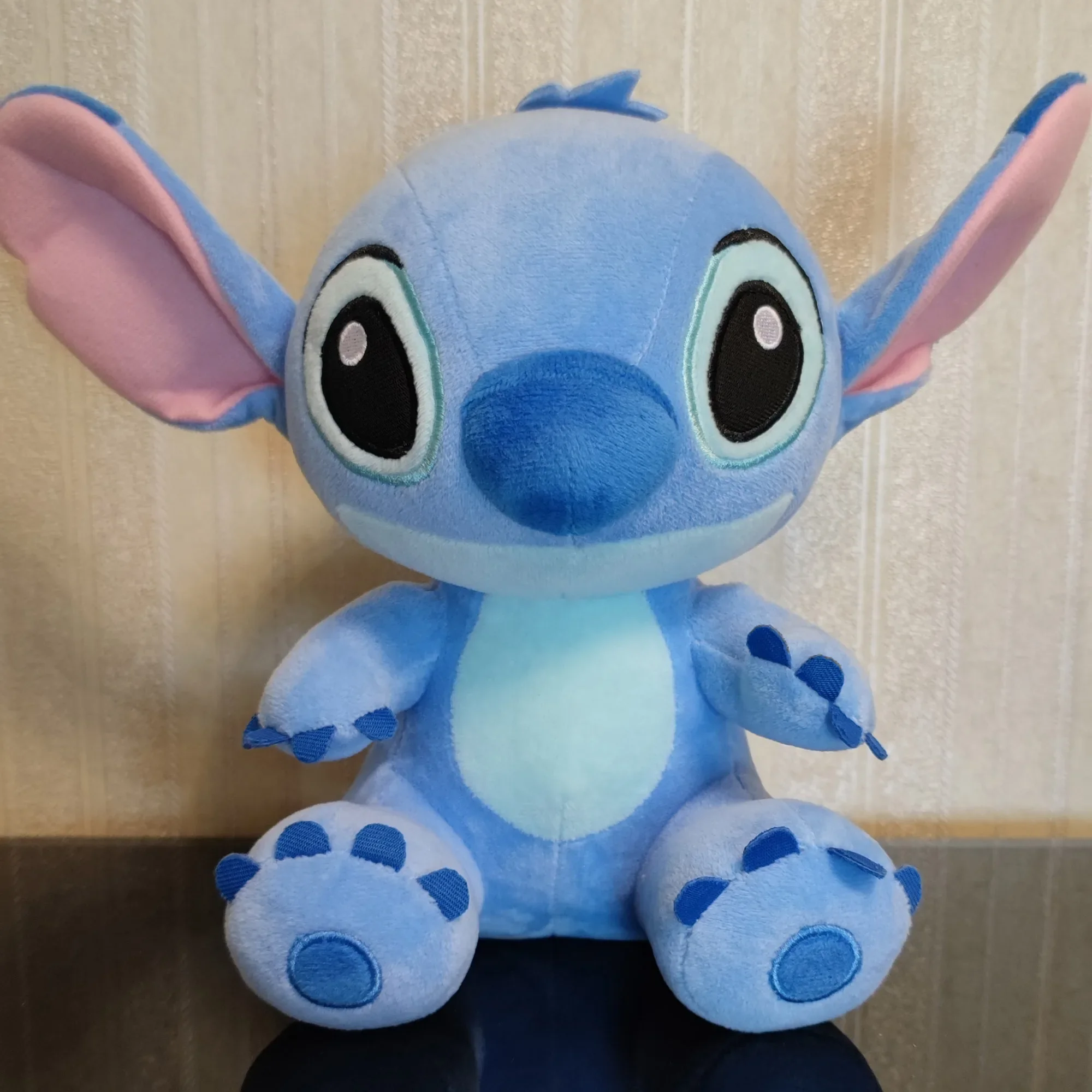 Hot Disney Cartoon Blue Pink Stitch Peluche Bambole Anime Toys Lilo And Stitch Stich Peluche Peluche Regali Di Natale Per Bambini