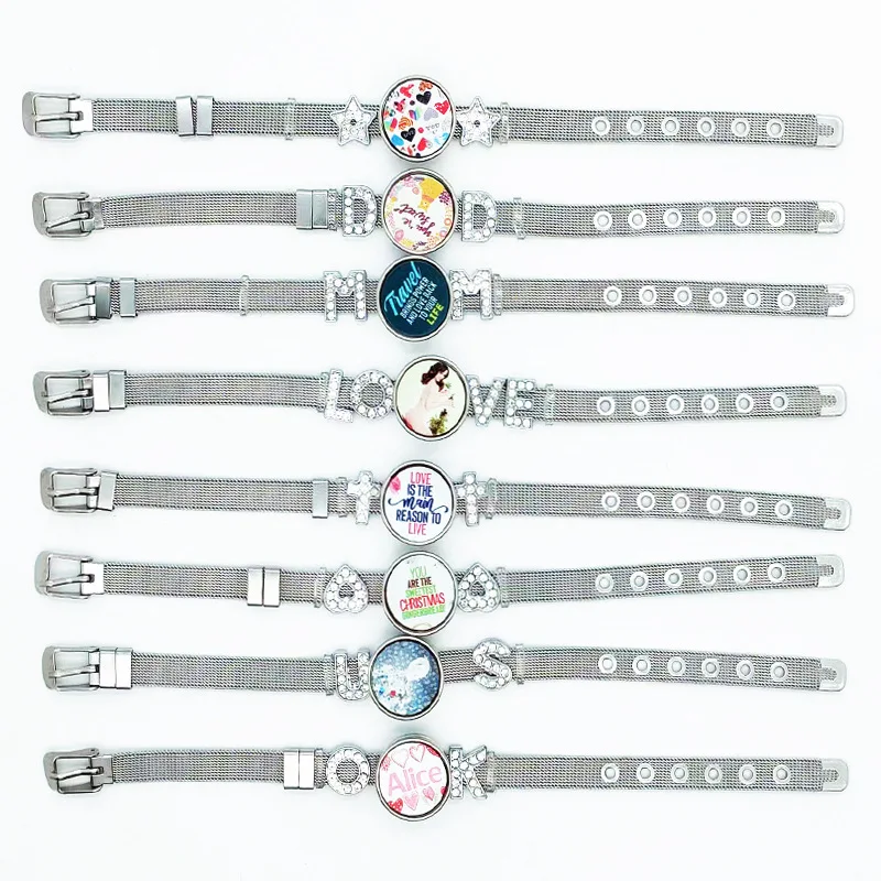 Free Shipping 10pcs/Lot Qualisub Sublimation Blank Stainless Steel Bracelet ​Printing New DIY Gift