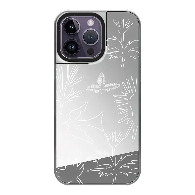 

Bird Tree Mirror Surface MagSafe iPhone 11 12 13 15 14 Pro Max Protective Case, Fits iPhone 15 Pro Max