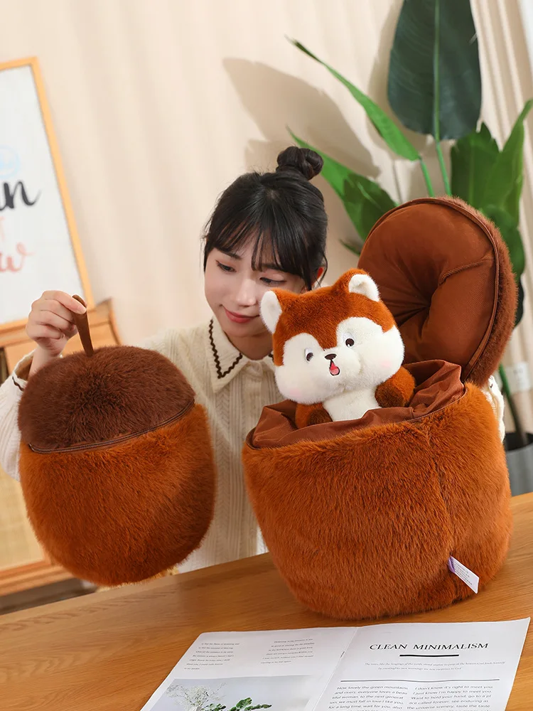 Kawaii Therapy Acorn Squirrel Plush - Limited Edition