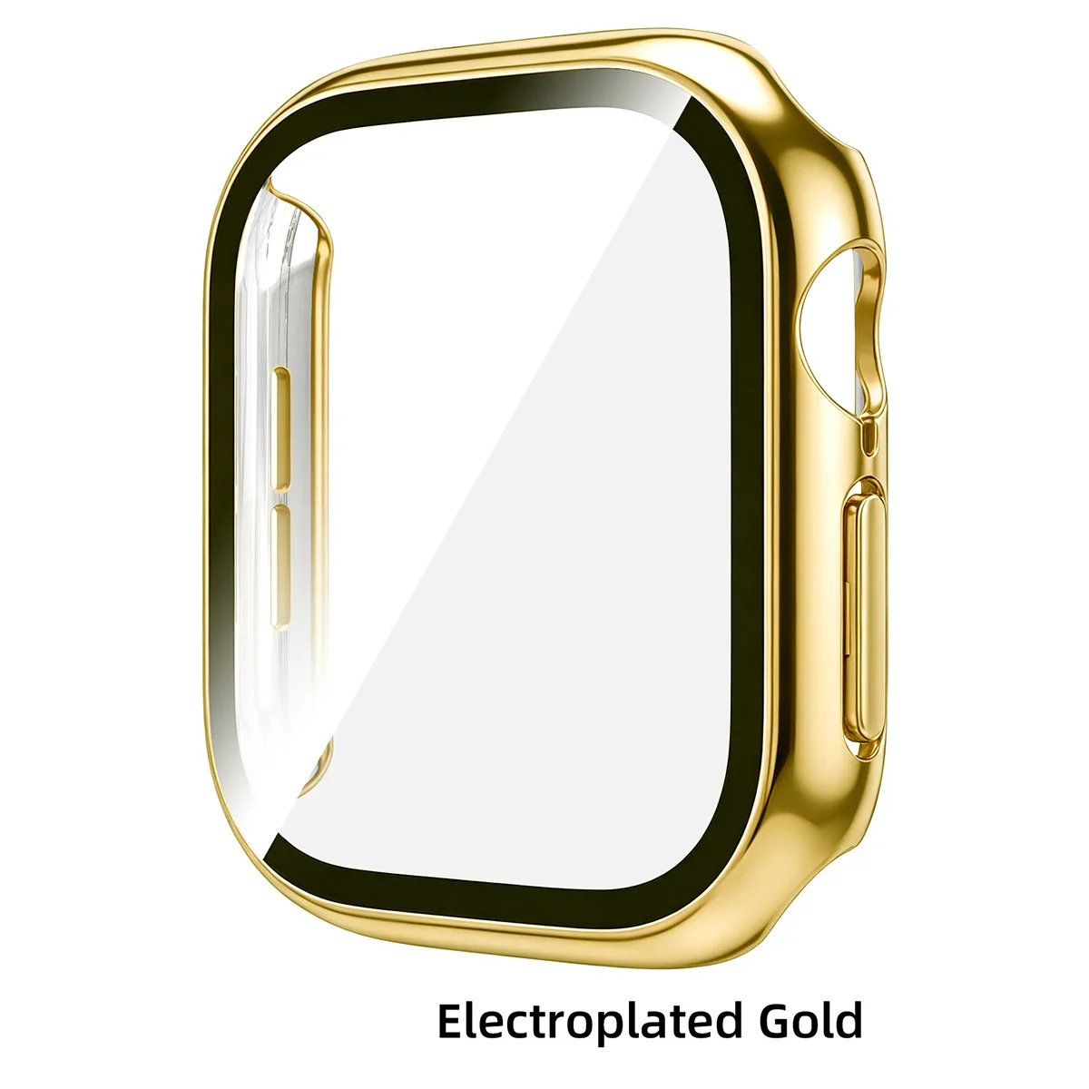 Premium Tempered Glass and Case Screen Protector with Bumper for Smartwatch Accessories