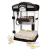 Nonstick Kettle Popcorn Maker with Measuring Cup and Scoop 4 Qt Theater Style Black Hot Oil Popping Easy Cleanup and Storage 1