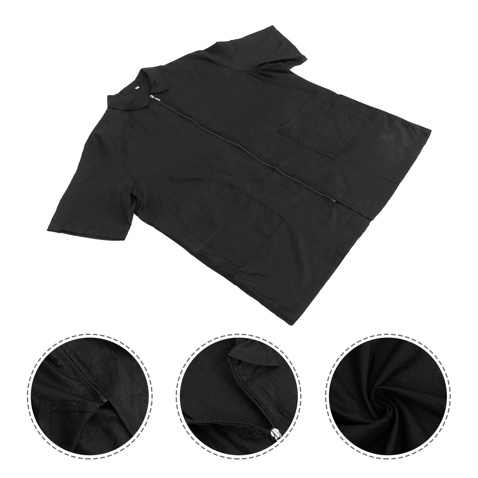 Waterproof and Breathable Hair Dyed Clothes Work Barber Smocks Daily Cleaning Apron Vest