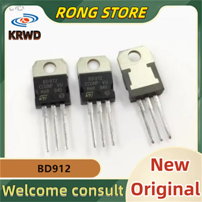 

Новый и оригинальный чип BD912, 10 шт., интегральная схема B912 D912 TO-220