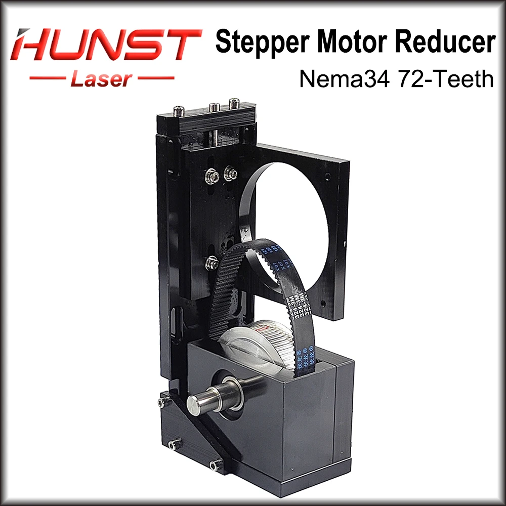 

HUNST Stepper Motor Reducer Nema23 38-Teeth/Nema34 72-Teeth for CO2 Laser Cutting and Engraving Machine.