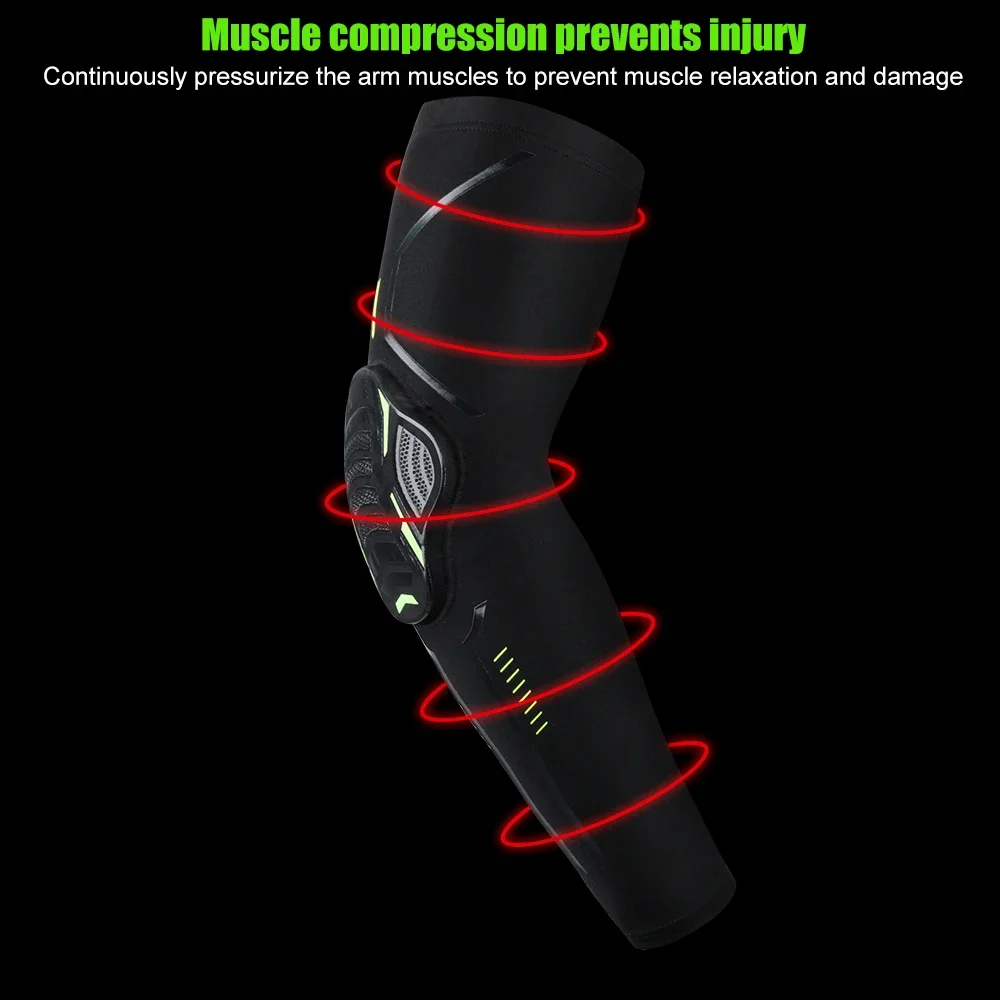 Kids Arm Elbow Pads 1Pcs 5-15 Years Sports Compression Protective Elbow Guard for Volleyball Basketball