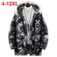 Fur Collar Parkas Camoufalge Padded Winter Jacket Thicken Warm Hooded Down Coat Men Plus Size 10XL 11XL 12XL Jackets Outerwear 1
