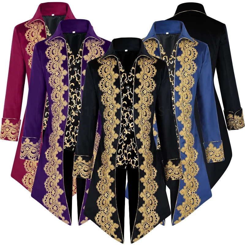 Tuxedo en dentelle bleue pour hommes