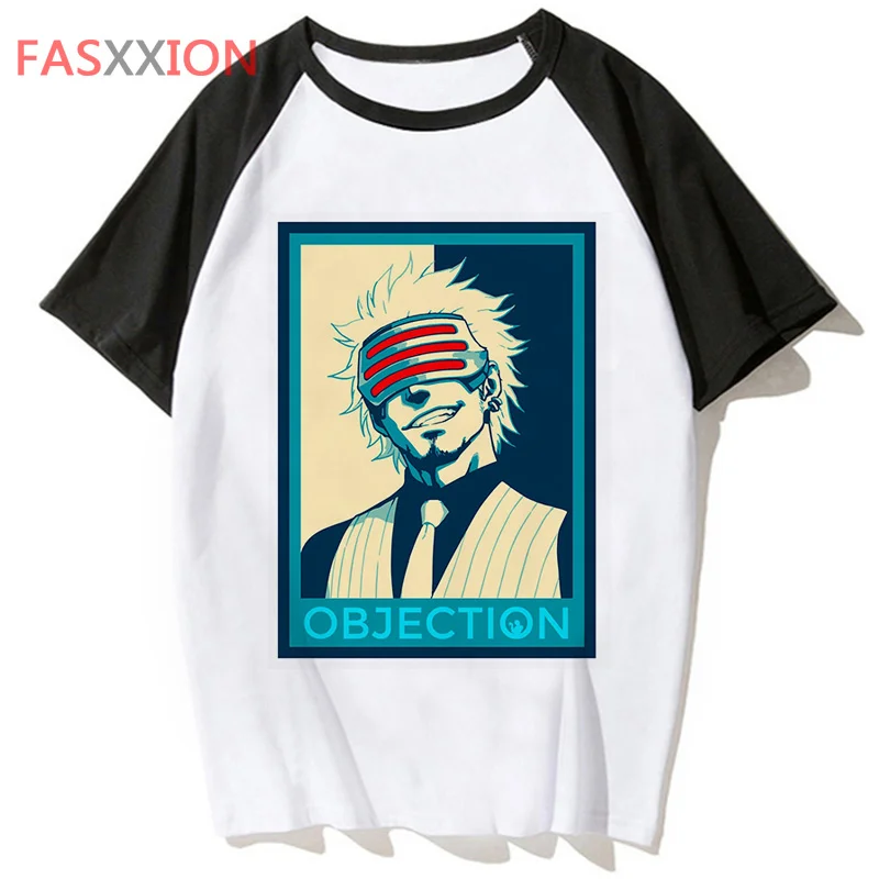 Ace Advocator Top Men Funny Comic Harajuku T Shirt Man Designer Y2K Harajuku Clothes