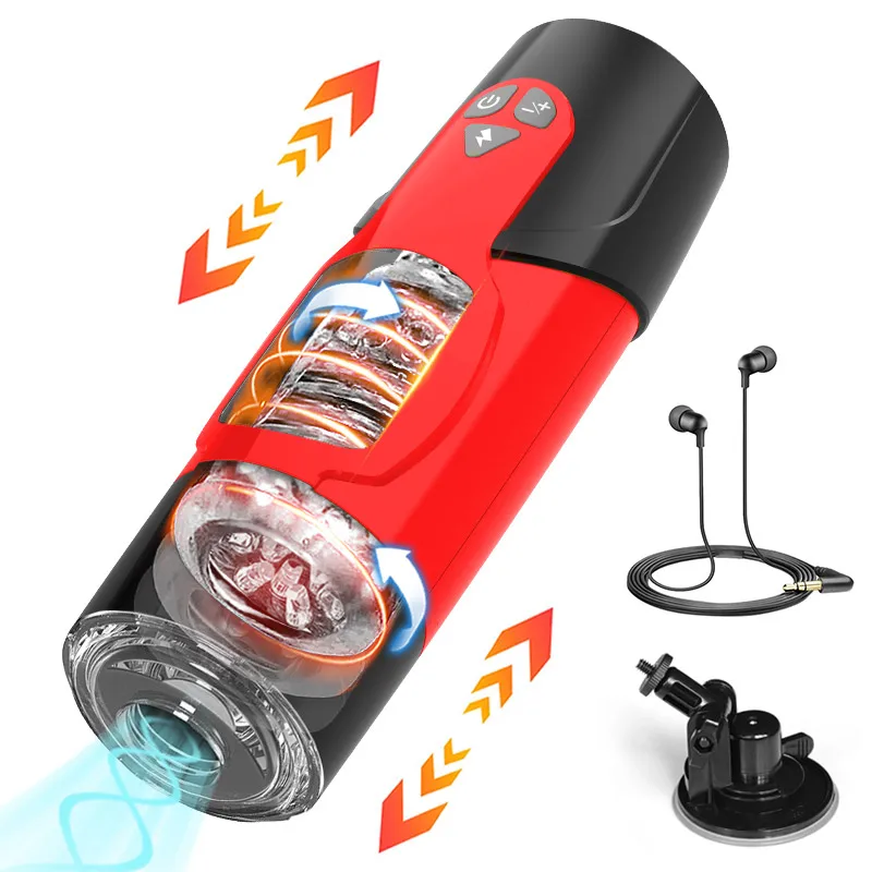 Electric Aircraft Cup Masturbation Cup The King Masturbation Cup Toys Automatic Sucking And Telescopic Rot_voghion.com