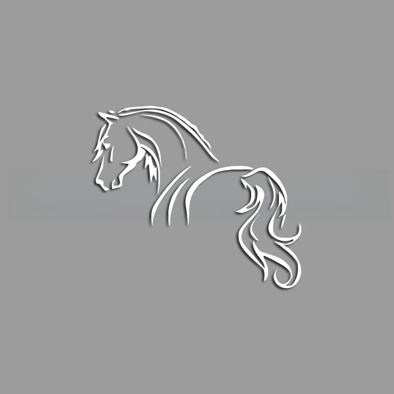 Unruly Horse Comic Stickers: High-Quality Decals for Cars, Trucks, Motorcycles, and Laptops