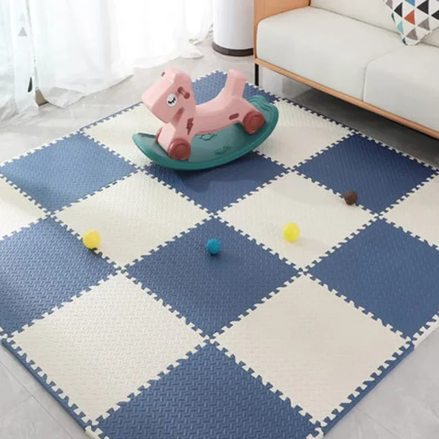 4-20Pcs Foam Baby Play Mat Puzzle Mat Kids Interlocking Exercise Tiles Rugs Floor Tiles Toy Non-slip Carpet Soft Carpet 30*1cm 4