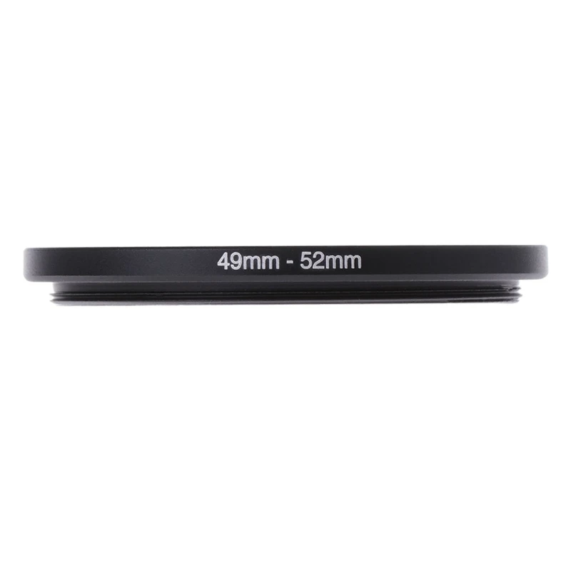 49mm To 52mm Metal Step Up Rings Lens Adapter Filter Camera Tool Accessories