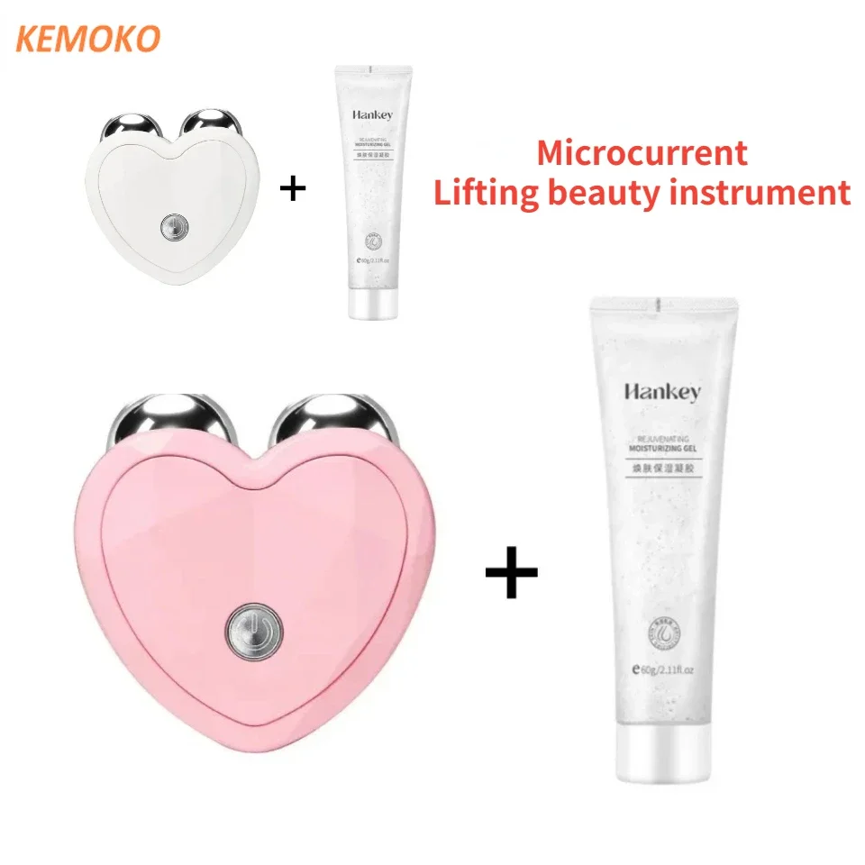 Face Lifting Machine Facial Massager Microcurrent Roller Charging Facial Anti Skin Tightening Wrinkle Rejuvenation Beauty tool