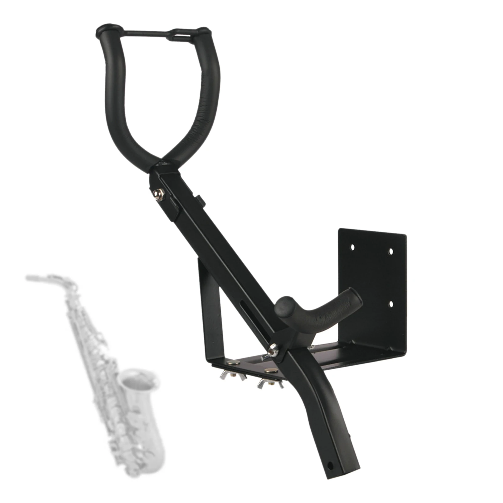 Saxophone Stand Wall Mounted Holder Studio Wall Hanger for Replacement Parts