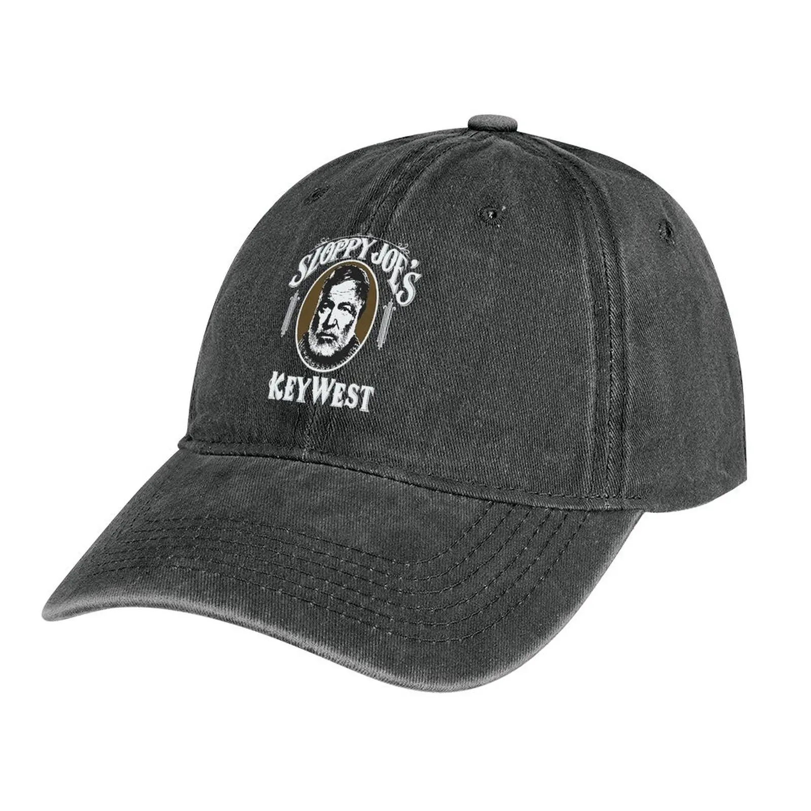 

Sloppy Joe's Key West Ernest Hemingway (Vintage White/Brown) Cowboy Hat Luxury Cap Bobble Hat Sports Cap Women's Beach Men's