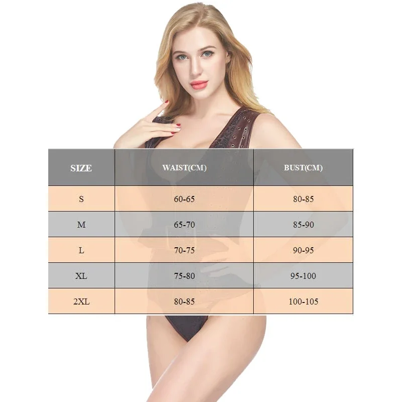 Steampunk Corset Sexy Bustier Top Gothic Leather Corset Overbust Corselet Vest Shaper Women Body Shapewear Slimming Belly Sheath