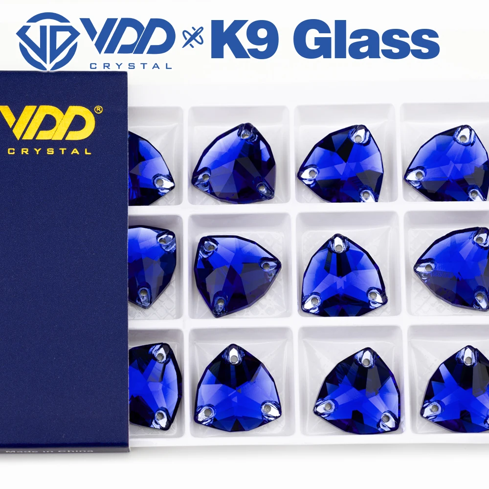 VDD Großhandel Trilliant Top Qualität K9 Glas Nähen Auf Strass Kristall Box-verpackt Flatback Nähen Steine Für DIY Taschen kleidungsstück – Detail 20