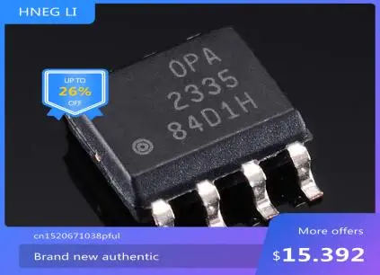 

100% NEW Free shipping OPA2335AIDR OPA2335 SOP8 MODULE new in stock Free Shipping