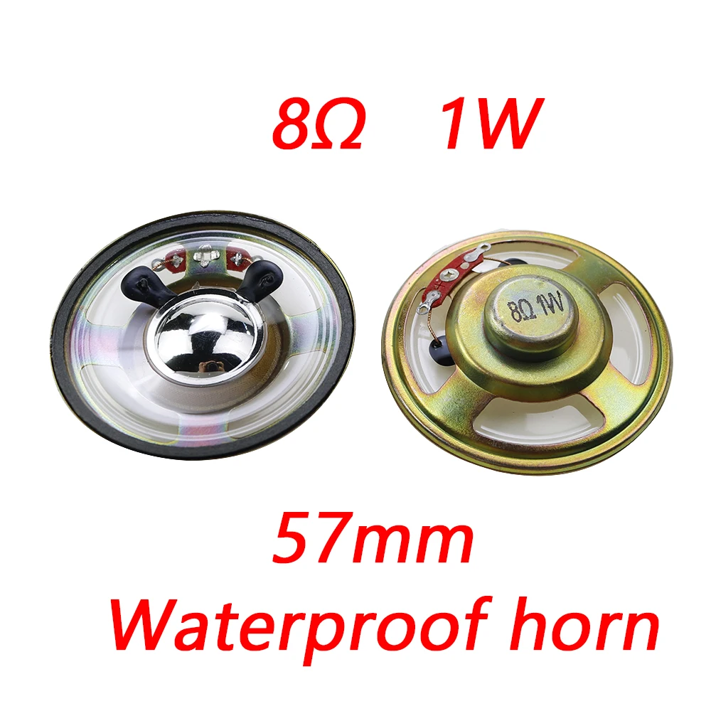 오리지널 초박형 미니 스피커, 라우드 스피커, 8 옴, 8, 1 와트, 1 W, 8R 직경, 30mm, 40mm, 50mm, 57mm, 66mm, 77mm, 2 개, 신제품