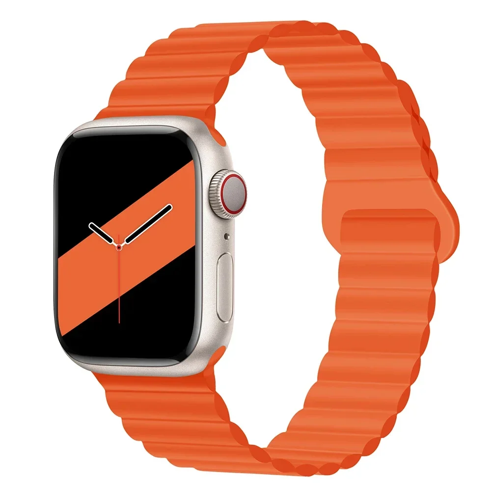 Magnetic Silicone Strap Bracelet