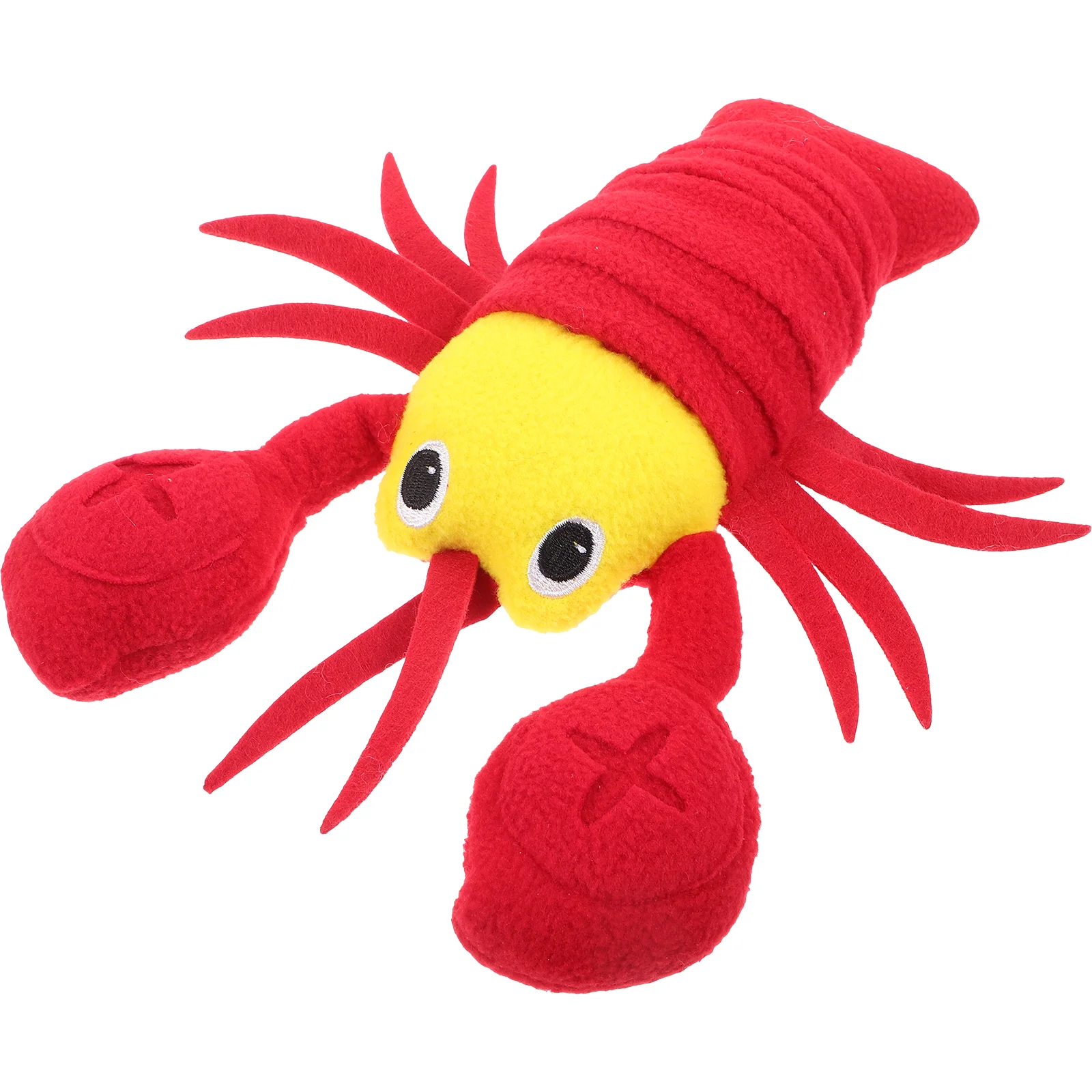 

Pet Supplies Plush Toys Lovely The Dog Chew Stuffed Crayfish Squeaky Pets Chewing Molar Plaything