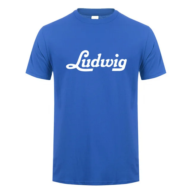 New Ludwig Drums Music Instrument T Shirts Men Cool Short Sleeve Ludwig  Drums Tshirt Cotton Casual Tee Tops Man Clothes LH-442 - AliExpress
