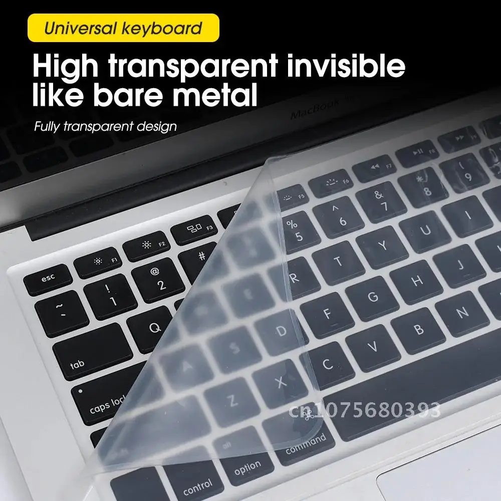 

Laptop Keyboard Cover Universal Notebook Keyboard Film 10 to 16 inch Waterproof Dustproof Silicone Cover for Macbook Protecter