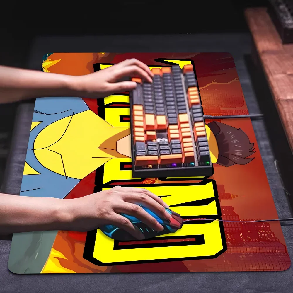 I-Invincible Cartoon High Quality Gamer Play Mats Mousepad Size For Game Keyboard Pad For Gamer 4
