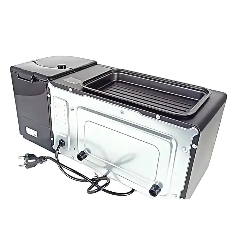 3 In 1 Multi-functional Non-stick Frying Pan Electric Oven Coffee Maker Roaster Home Automatic Breakfast Maker Toaster Hot Milk breakfast maker
