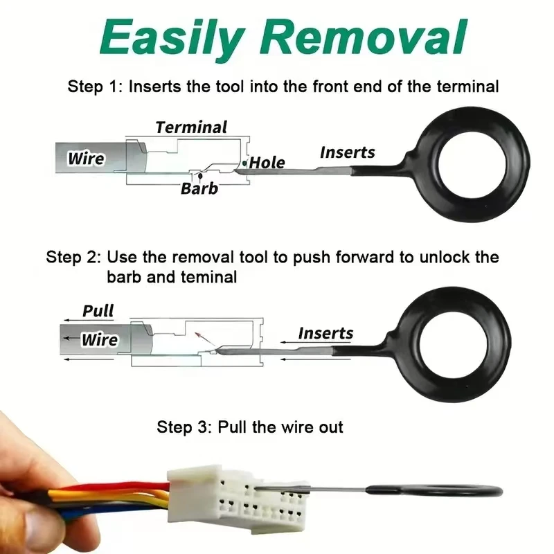 Car Repair Tool 41 General Motors Terminal Disassembly and Repair Tools Wire Plug Connector Puller Manual