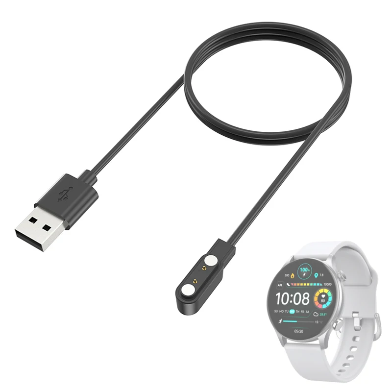 Smartwatch Dock Charger Adapter Cavo Di Ricarica Usb Cavo Per Haylou Solar Plus Rt3 Ls16 Smart Watch Power Charge Wire Accessori
