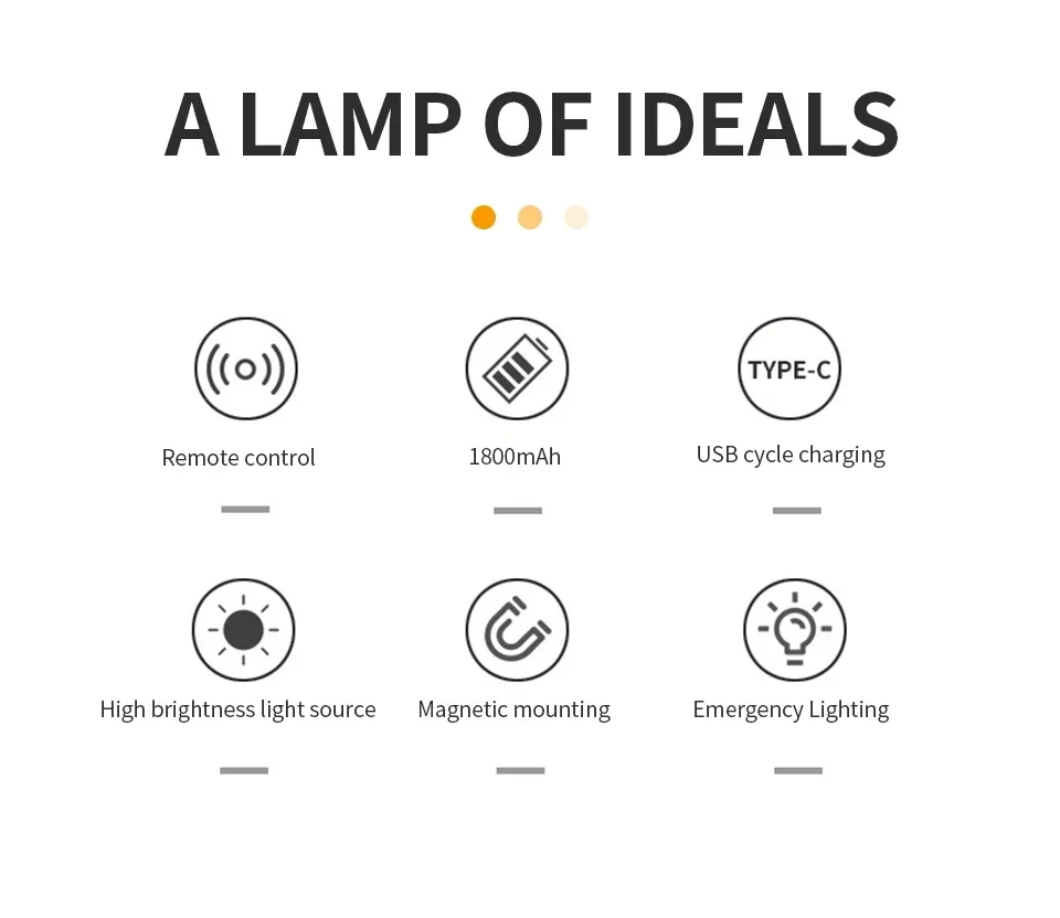 Description Picture 3 of itemRechargeable LED Night Light Touch Double Head Wireless Wall Lamp Remote Control LED Spotlight For Bedroom Indoor Lighting