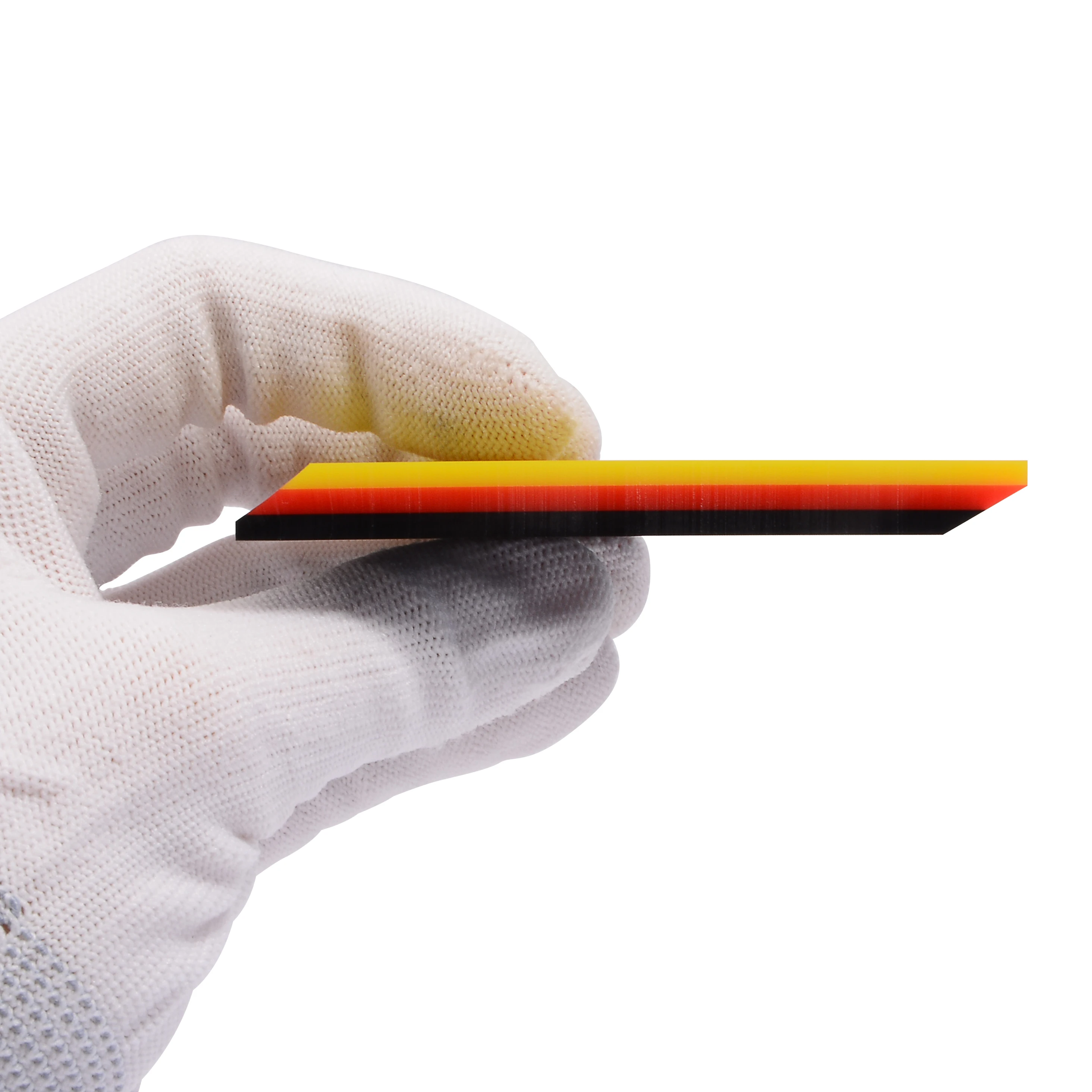 EHDIS PPF Soft Squeegee Rubber Blade Car Film Vinyl Application No-Scratch Water Removal Scraper Household Glass Wrapping Tool