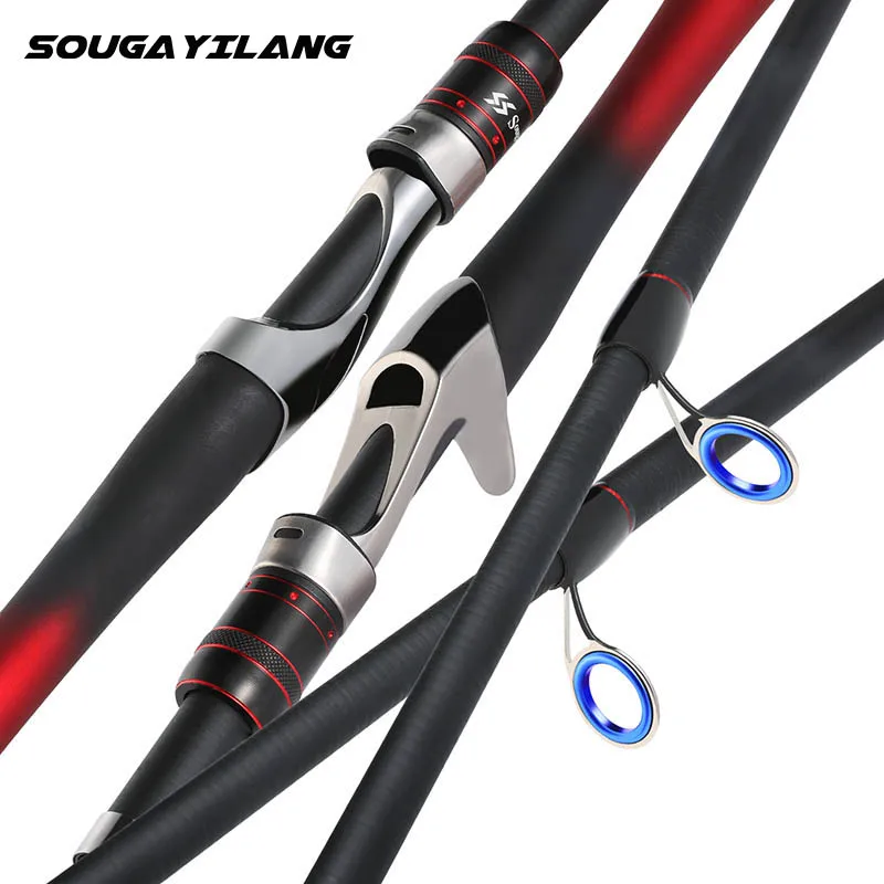 Baitcaster Combo Sougayilang BD Spinning Casting Rods,30Ton+