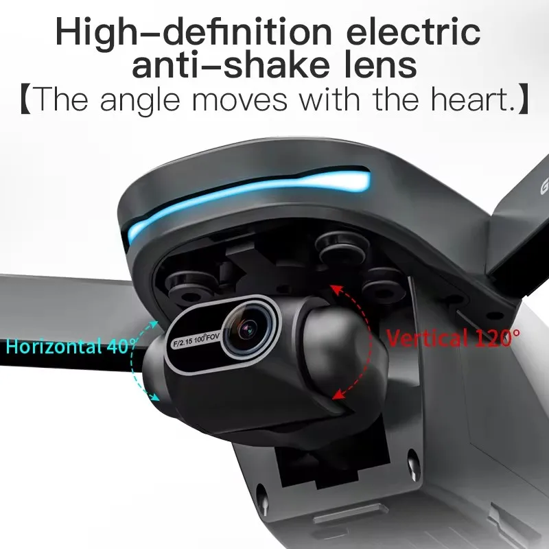 New L200 PRO MAX Drone GPS Brushless Motor 4K HD Profesional FPV Quadcopter 2-Axis Gimbal 360° Obstacle Avoidance RC Drone 3