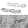5 Hooks Rotating Suction Cup Hooks Punch-Free Strong Load-Bearing Bathroom Towel Rack Wall Mounted Corrugated Row Hook 1