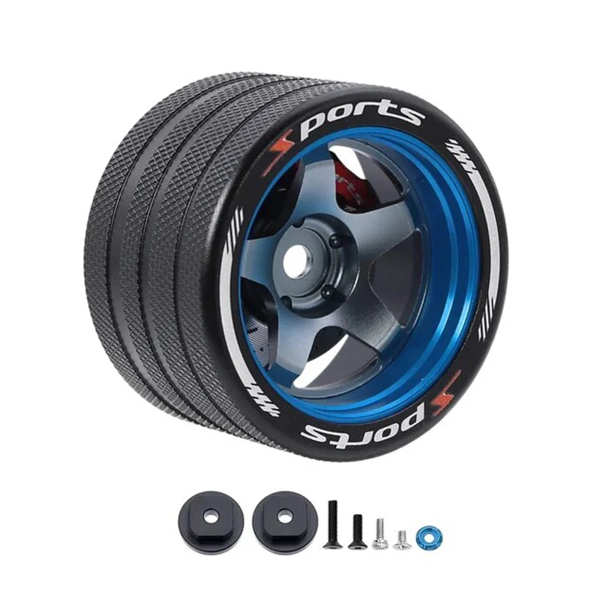 Trasmettitore Volantino Multicolore Per Modellismo RC - Compatibile Sanwa Futaba FlySky - Foto 2