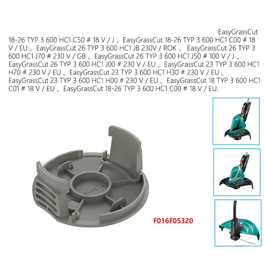 Trimmer Spool Cover brush cutter accessories mower accessories For BOSCH EASYGRASS CUT 18-230 18-26 18-260 23 26 PART F016F05320