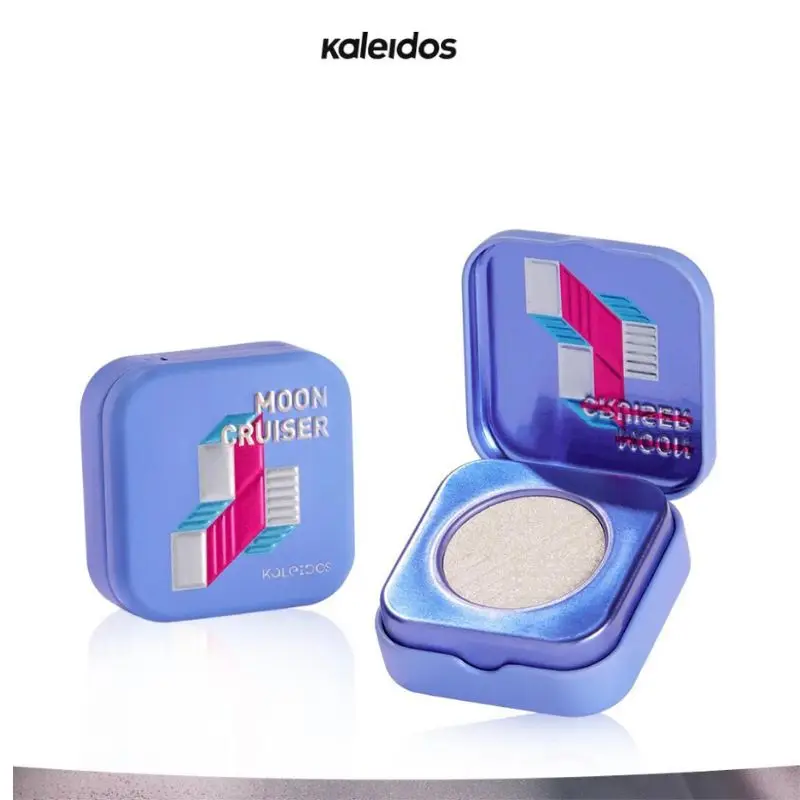 Kaleidos Single Highlight Cream Classic Space Age Piccola Scatola Quadrata Sparkling Brighten Diamond Powder Waterlight Palette