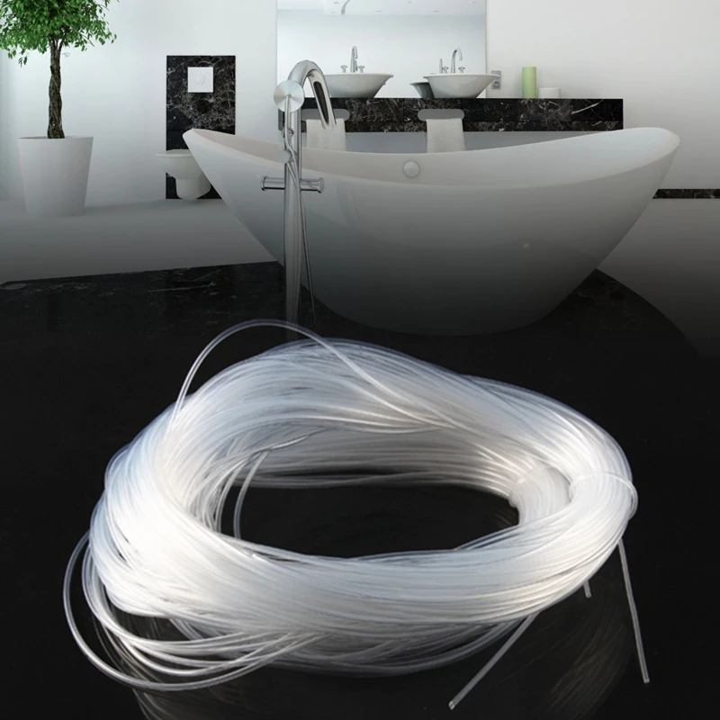 6/8/10/12/20/25mm Transparent Silicone Rubber Hose High Temperature Resistance Flexible Silicone Tube