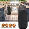 210D Black Oxford Cloth Gas Tank Cover Outdoor Small Propane Tank Cover Waterproof Dustproof And UV Proof Cover 1