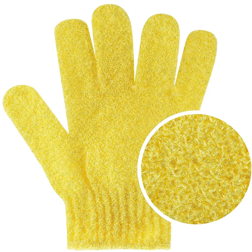 10PCS Body Wash Gloves Peeling Exfoliating Mitt Glove For Shower Scrub Gloves Resistance Body Massage SPA Sponge 3