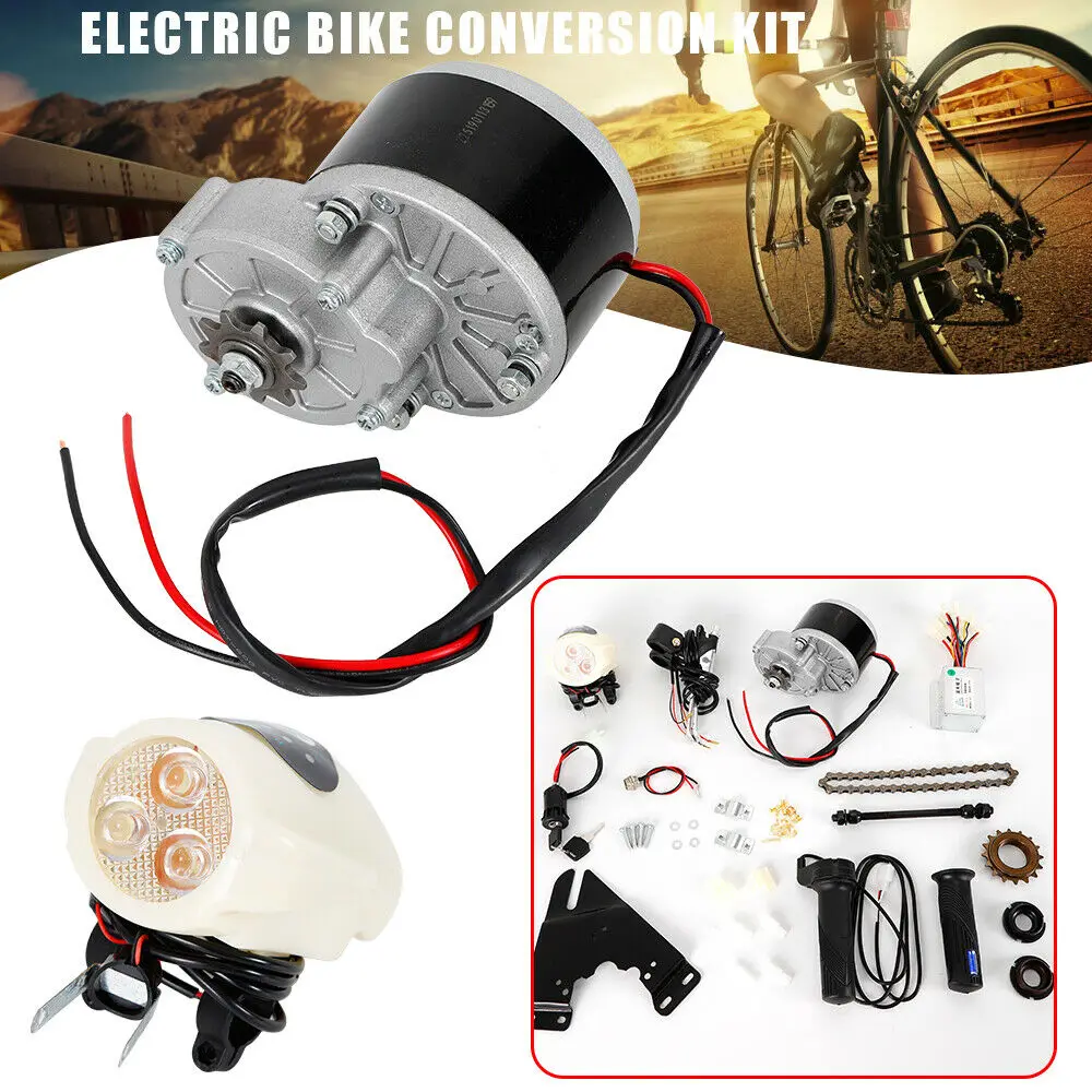 250W 24V/36V Electric Bike Conversion Kit  Motor & Controller For 22-29 inch Bicycle E-BIKE Conversion Kit Bicycle Accessories mark4 5 inch fpv carbon fiber frame kits 4pcs 2205 motor 4pcs 30a blheli s esc f4 v3s flight controller 5045 propeller kits for fpv drone