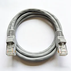 Premium Grey UTP Cat5e Ethernet Cable - Multiple Length Options - 3M (GRAY)