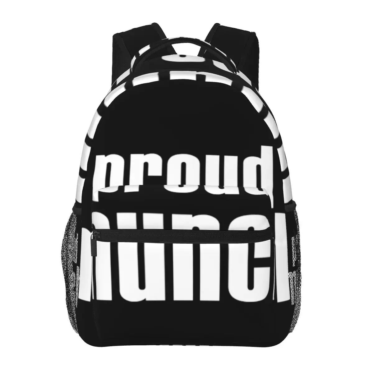 

Повседневный Рюкзак с надписью Proud Munch, унисекс, для студентов, для отдыха, путешествий, рюкзак для компьютера