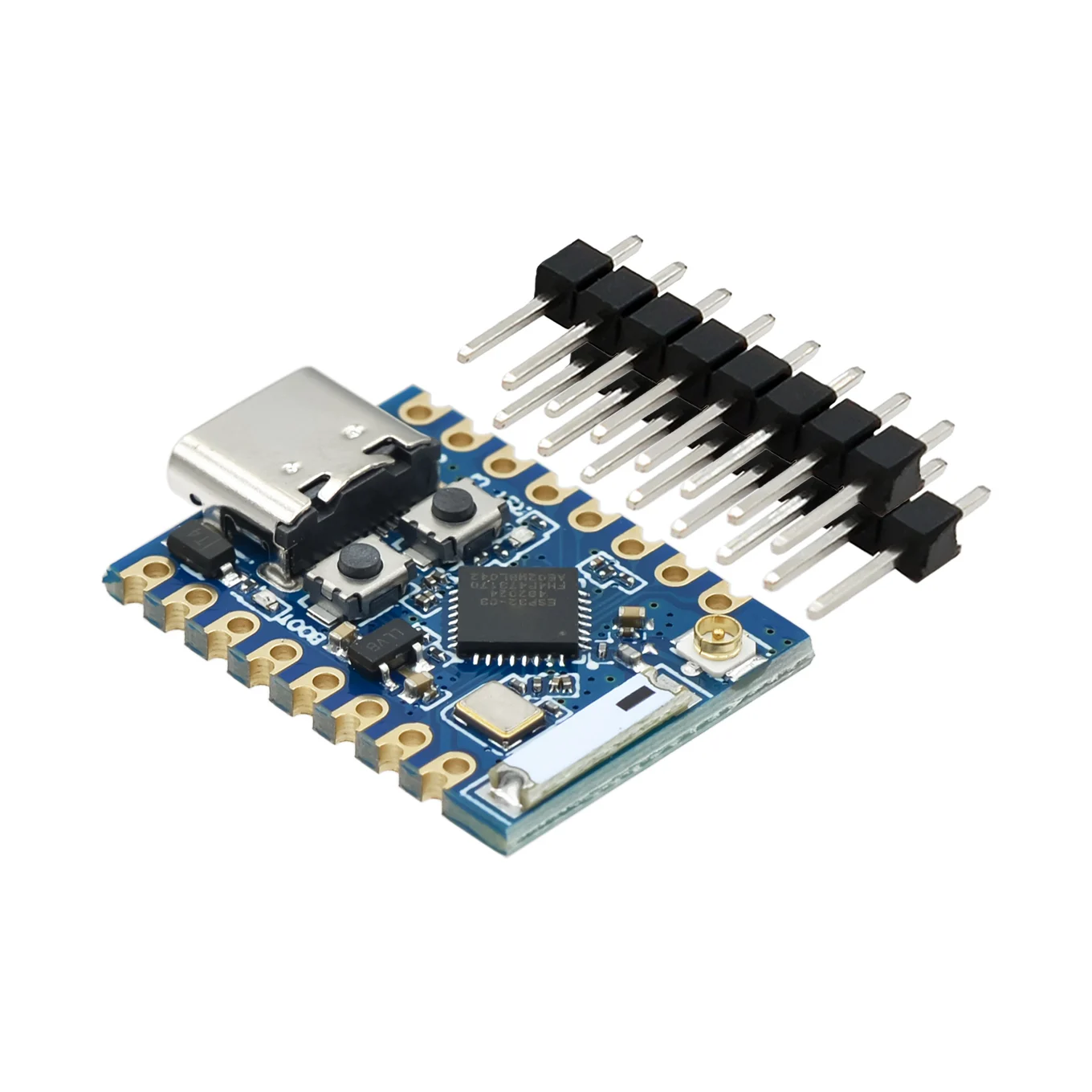 บอร์ดพัฒนา ESP32-C3 พร้อม WiFi Bluetooth สำหรับโปรเจกต์อิเล็กทรอนิกส์