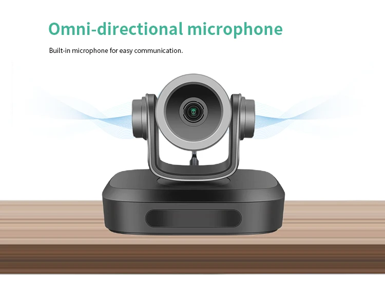 2MP 1080P 360Degree Wireless PTZ WIFI Webcam 3x Zoom 3D Noise Reduction HDR Video Camera Online Teaching Video Conference