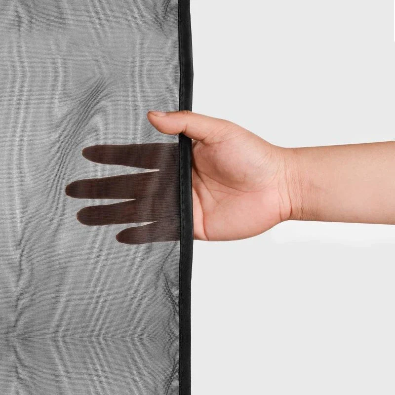 KKJOY Summer Magnetic UV Protection Side Window Mesh Car Visor - Easy to Install Portable Sunshade for Cars